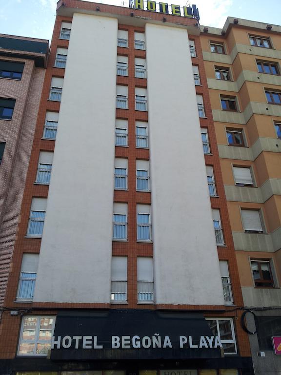 Begona Playa Hotel Gijón Exterior foto